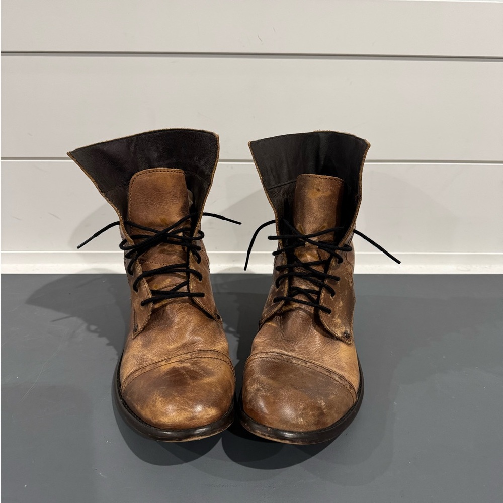 Fly London Men's Distressed Brown Boots